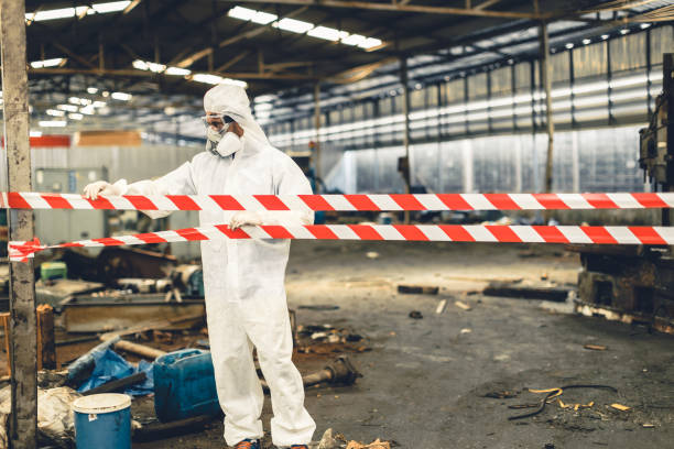 Professional Biohazard technician working in California City, CA
